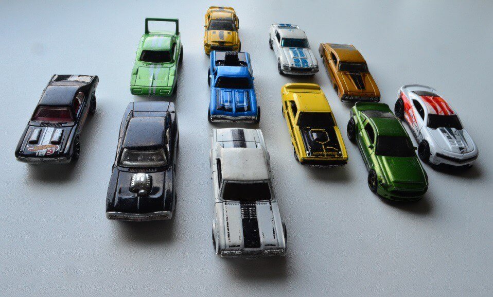 hot wheels muscle car set